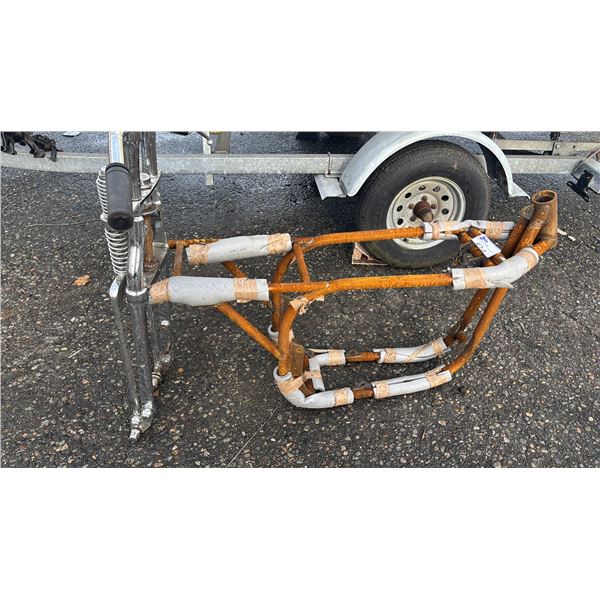 MOTORCYCLE FRAME & HANDLEBAR SET