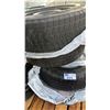 Image 6 : SET OF (3) BRIDGESTONE BLIZZAK DM-V1 225/65R17  102R TIRES MOUNTED ON 5 BOLT METAL RIMS