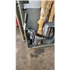 Image 3 : (6) STACKABLE PALLETS WITH OUTBOARD MOTOR CONTENTS, METAL RAMP & (3) 4' FOLDING TABLES *UNKNOWN
