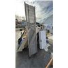 Image 6 : (6) STACKABLE PALLETS WITH OUTBOARD MOTOR CONTENTS, METAL RAMP & (3) 4' FOLDING TABLES *UNKNOWN