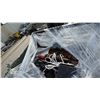 Image 3 : 4-TIER ROLLING SHELVING UNIT WITH ASSORTED MARINE & MOTORCYCLE PARTS *UNKNOWN RUNNING CONDITION*