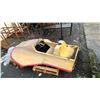 Image 1 : VINTAGE SINGLE-SEATER PONTOON STYLE BOAT *REQUIRES CLEANING*