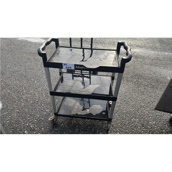 MAGNUM 3-TIER ROLLING CART