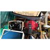 Image 3 : PALLET OF ASSORTED ITEMS INCLUDING; EXTENSION CORDS, NMI 14 FILM VIEWER, MOTORCYCLE PARTS & MORE