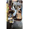 Image 4 : PALLET OF ASSORTED ITEMS INCLUDING; MARINE PARTS, MOTORCYCLE PARTS & MORE