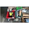Image 3 : PALLET OF ASSORTED ITEMS INCLUDING; MOTORCYCLE PARTS, HYDRAULIC MOTOR CLAMP & MORE *UNKNOWN WORKING