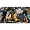 Image 2 : BIN OF ASSORTED ITEMS INCLUDING; MOTOR PARTS, MOTORCYCLE PARTS, HARDWARE, GRINDING DISCS & MORE