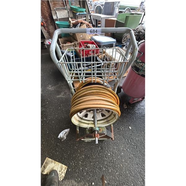 PORTABLE HIGH PRESSURE HOSE REEL