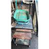 Image 3 : 3-TIER METAL PUSH CART & 4-WHEEL PUSH CART