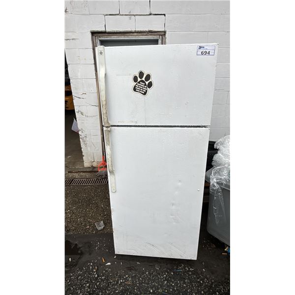 GW SWING OUT FRIDGE 28"W *UNKNOWN WORKING CONDITION*