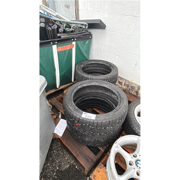 SET OF (4) NOKIAN HAKKAPELIITTA 7 205/50R17 93T XL TIRES