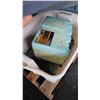 Image 4 : PALLET OF ASSORTED ITEMS INCLUDING; MOTORCYCLE PARTS, FLATWARE, MOTORS & MORE *UNKNOWN WORKING