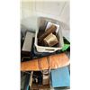 Image 3 : PALLET OF ASSORTED ITEMS INCLUDING; TOOLS, RIFLE CASE, MOTORCYCLE PARTS & MORE