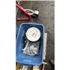 Image 3 : PALLET OF ASSORTED ITEMS INCLUDING; MOTORCYCLE PARTS, COOLER & MORE