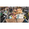Image 1 : BIN OF ASSORTED MOTORCYCLE & MARINE PARTS *UNKNOWN RUNNING CONDITION*