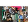 Image 1 : PALLET OF ASSORTED ITEMS INCLUDING; MOTORCYCLE & MARINE PARTS, KING CANADA DUST COLLECTOR & MORE