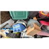 Image 2 : PALLET OF ASSORTED ITEMS INCLUDING; MOTORCYCLE & MARINE PARTS, KING CANADA DUST COLLECTOR & MORE