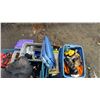 Image 2 : PALLET OF ASSORTED ITEMS INCLUDING; MARINE RADIO, MOTORCYCLE METERS, GLOVES & MORE