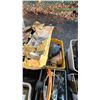 Image 2 : PALLET OF ASSORTED ITEMS INCLUDING; MOTORCYCLE & MARINE PARTS, PEDESTAL STAND WITH STORAGE & MORE