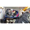 Image 2 : PALLET OF ASSORTED ITEMS INCLUDING; STEERING WHEELS, MECHANICS CREEPER, HEIN GERICKE JACKET & MORE