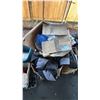 Image 4 : PALLET OF ASSORTED ITEMS INCLUDING; TAPE, BRIEFCASES, RIPCURL JACKET & MORE