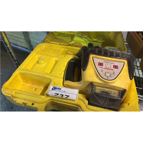 LEICA RUGBY 100 LASER LEVEL WITH HARD SHELL CASE