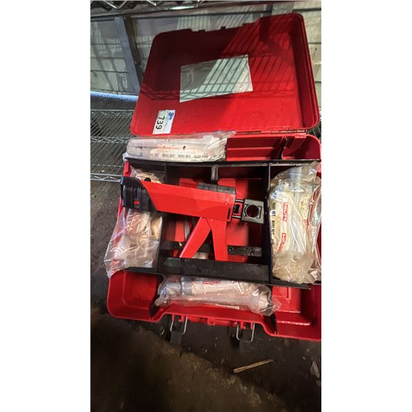 HILTI P2000 EPOXY DISPENSER WITH HARD SHELL CASE