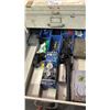 Image 5 : KODAK METAL FILM FILE CABINET WITH ASSORTED TOOL CONTENTS