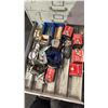 Image 9 : KODAK METAL FILM FILE CABINET WITH ASSORTED TOOL CONTENTS