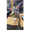 Image 1 : PALLET OF ASSORTED CARDBOARD BOXES & PROJECTION SCREENS