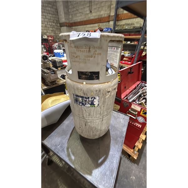 EXPIRED PROPANE TANK