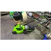 Image 2 : GREENWORKS PRO CORDLESS SELF PROPELLED MOWER WITH REAR BAG *NO BATTERIES, UNKNOWN RUNNING