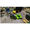 Image 3 : GREENWORKS PRO CORDLESS SELF PROPELLED MOWER WITH REAR BAG *NO BATTERIES, UNKNOWN RUNNING
