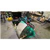 Image 2 : PALLET OF ASSORTED ITEMS INCLUDING; MOBILITY WALKER, MOTORCYCLE WHEELS, DEWALT TOOL BOX & MORE