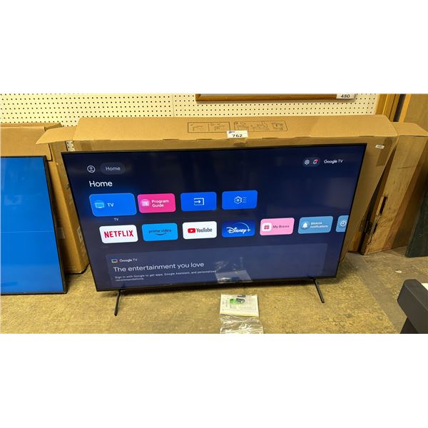 SONY KD-65X85K 65" LED TV WITH LEGS & REMOTE - 2 DEAD PIXEL LINES