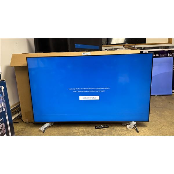 SAMSUNG UN65TU7000F 65" LED TV WITH LEGS & REMOTE- 1 DEAD PIXEL LINE