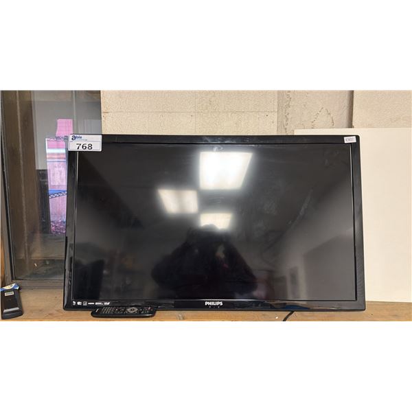PHILIPS 39PFL2908/F7 39" LED TV WITH REMOTE - 1 DEAD PIXEL LINE/NO LEGS