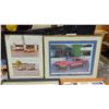 Image 2 : ASSORTED FRAMED CAR PRINTS & PHOTOS