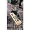 Image 2 : SHELF OF ASSORTED ITEMS INCLUDING; MILWAUKEE SPEAKER, MOTORCYCLE PARTS, LIFE VEST & MORE
