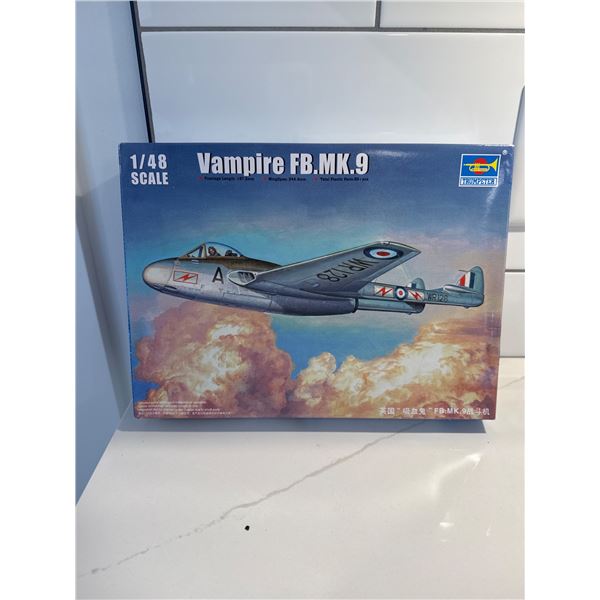Trumpeter 1:48 scale Vampire FB.MK.9