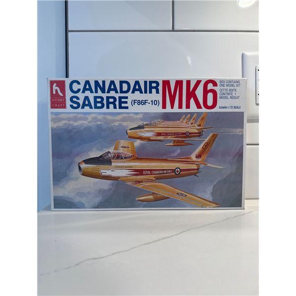 Hobbie craft 1:72 scale Canadiair Sabre F86F-10