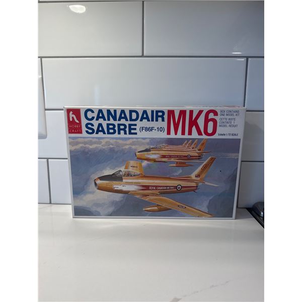 hobbie craft 1:72 scale Canadair MK6 Sabre