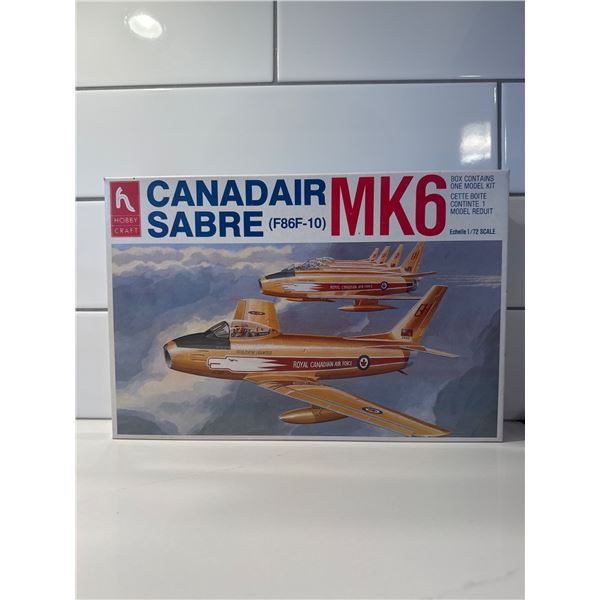 Hobbie craft 1:72 scale Canadair Sabre MK6