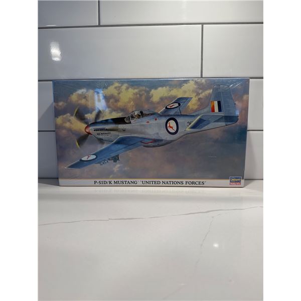 Hasegawa 1:48 scale P-51D/K Mustang United Nations Forces sealed