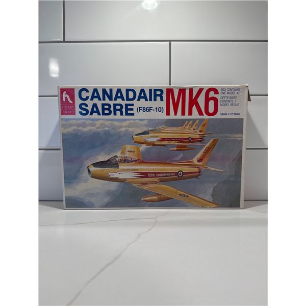 Hobby craft 1:72 scale Canadair Sabre MK6