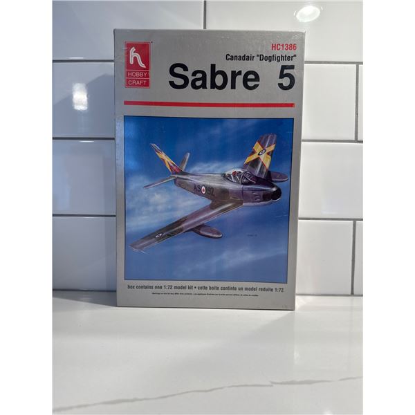 Hobby Craft 1:72 scale Sabre 5 sealed