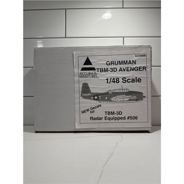 Accurate miniatures 1:48 scale Grumman TBM-3D Avenger