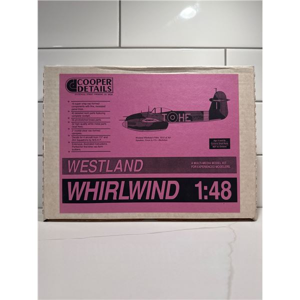 Cooper details 1:48 scale Westland Whirlwind