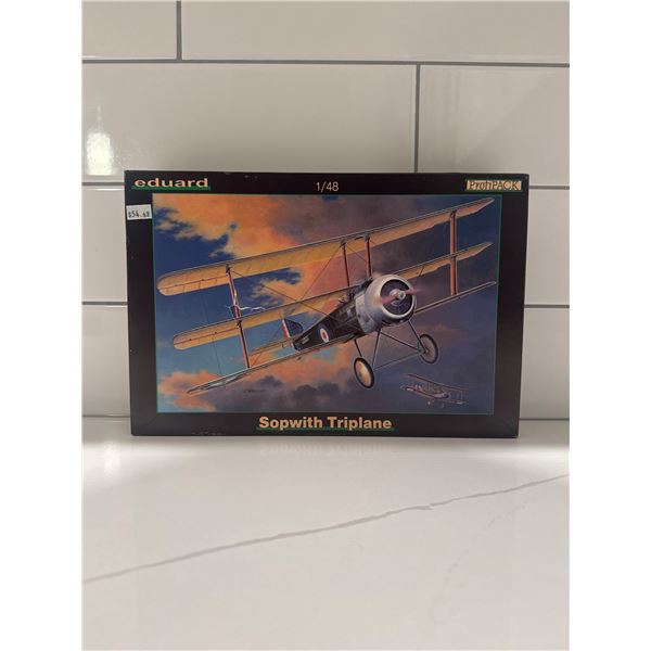 Eduard 1:48 scale Shop with Triplane