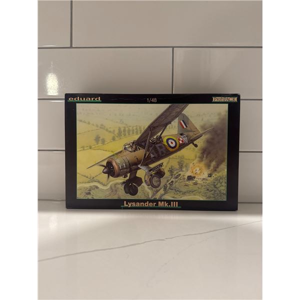 Eduard 1:48 scale Lysander Mk.III